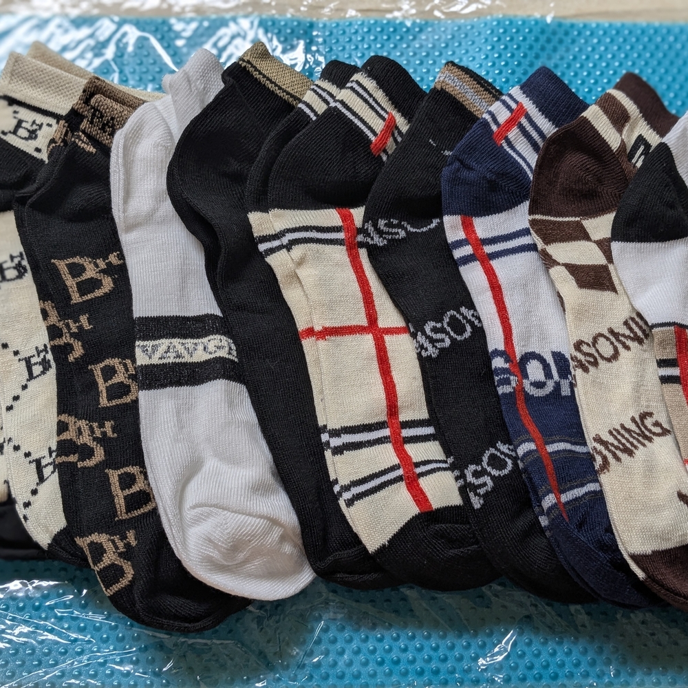 10 Pairs Assorted Socks Collection - image 1